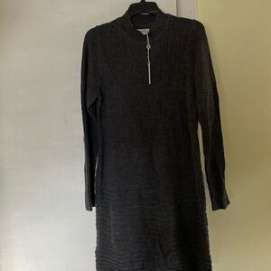 Max Sudio Wool Stretch Ribbed Dress New With Tags